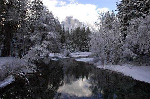 winter yosemite