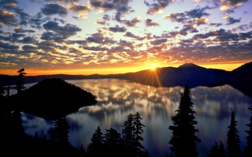 Landscape Cascade Range Oregon Mac742
